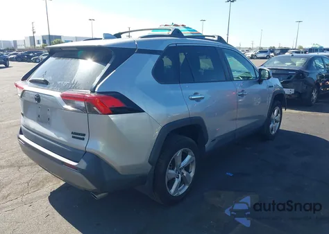2020 Toyota Rav4 Hybrid Limited z USA, uszkodzony, nr VIN 4T3DWRFV0LU006114
